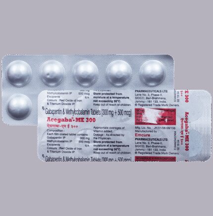 Acegaba ME 300mg/500mcg Tablet