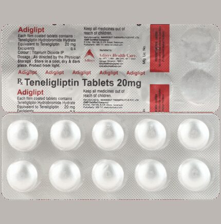 Adiglipt 20mg Tablet