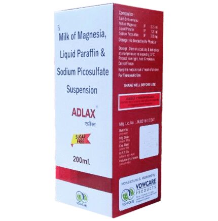 Adlax Oral Suspension Sugar Free