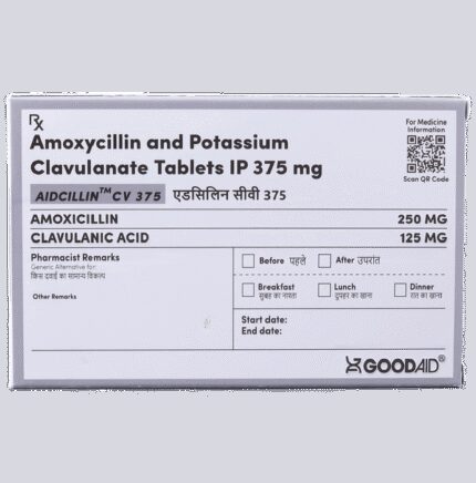 Aidcillin CV 375 Tablet