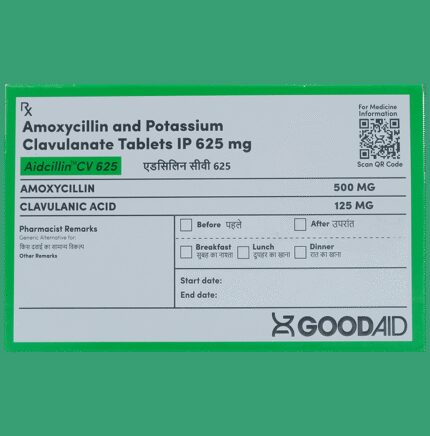 Aidcillin CV 625 Tablet