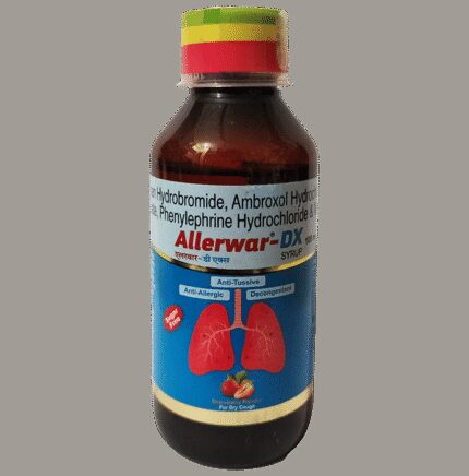 Allerwar-DX Syrup Strawberry Sugar Free