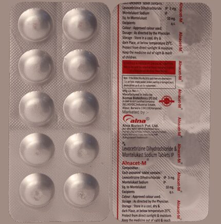 Alnacet M 5mg/10mg Tablet