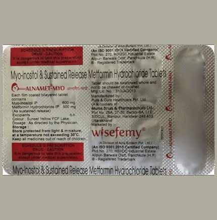 Alnamet Myo 500mg/600mg Tablet