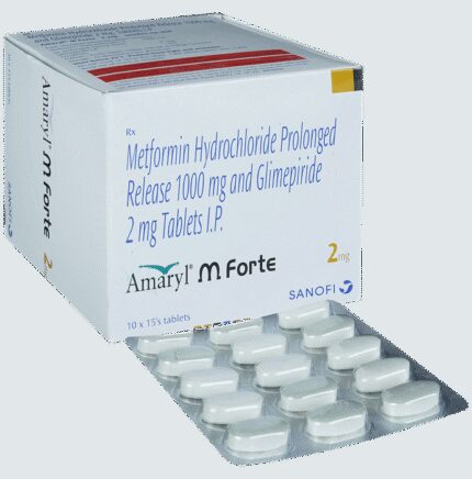 Amaryl M Forte 2mg Tablet PR