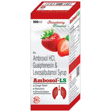 Ambosol-LS Syrup Strawberry