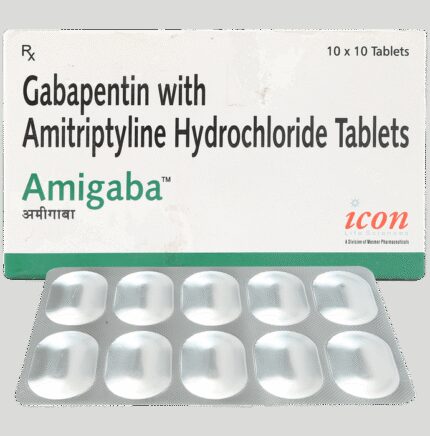 Amigaba 300 mg/10 mg Tablet