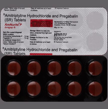 Amnurite P 10mg/75mg Tablet