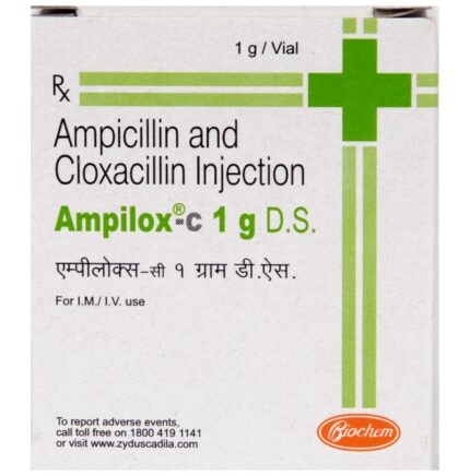 Ampilox C DS 500 mg/500 mg Injection