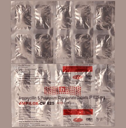 Ampilox CV 500mg/125mg Tablet