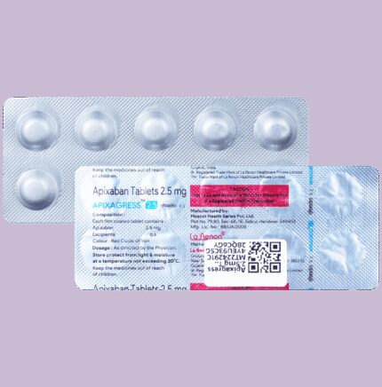 Apixagress 2.5mg Tablet