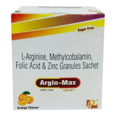 Argin-Max Sachet Orange Sugar Free