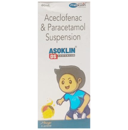 Asoklin DS Oral Suspension Mango