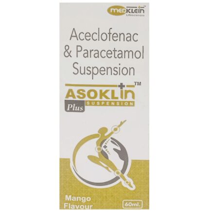 Asoklin Plus Oral Suspension Mango