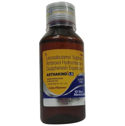 Asthakind-LS Expectorant Cola Sugar Free