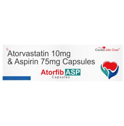 Atorfib ASP 10mg/75mg Capsule
