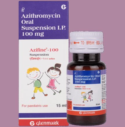 Azifine 100mg/5ml Suspension