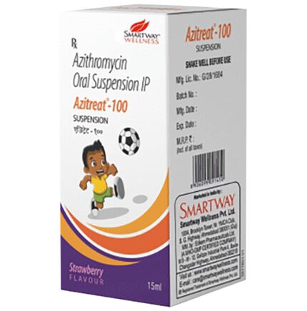Azitreat 100 Oral Suspension
