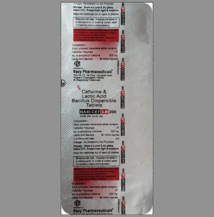 Baxi-Cef 200 LB Tablet