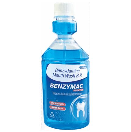 Benzymac Mouth Wash Alcohol Free