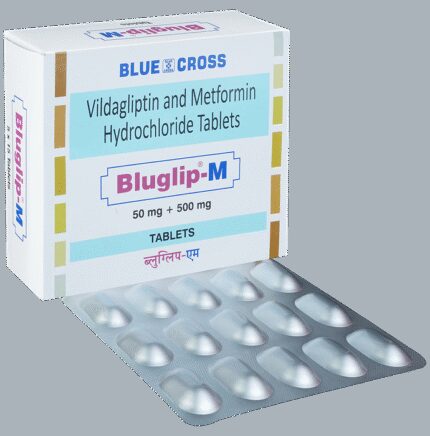 Bluglip M 500mg/50mg Tablet
