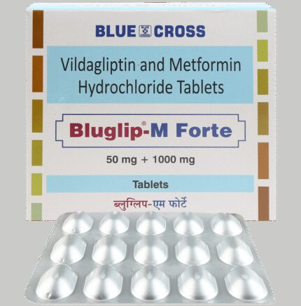 Bluglip M Forte 1000mg/50mg Tablet
