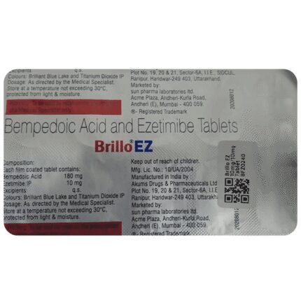 Brillo EZ 180mg/10mg Tablet