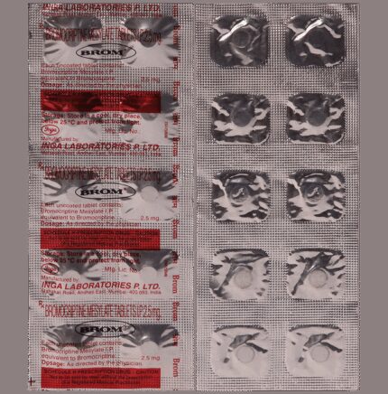Brom 2.5mg Tablet